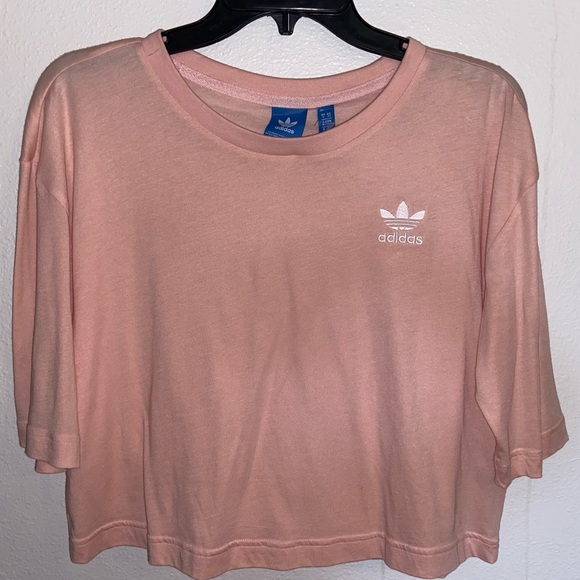 Adidas crop top pink - Picture 1 of 2